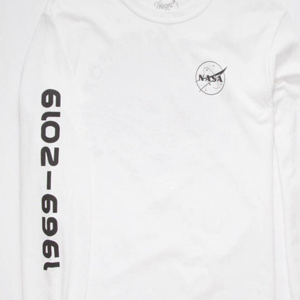 #3❤️ New NEON RIOT NASA Apollo 11 Mens T-Shirt 2XL